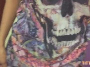 Thai girl with huge natural boobs fucks her foreign boyfriend 2/16