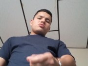 Imagine that I fuck you and finish with my cum on your face 10/16