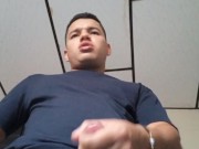 Imagine that I fuck you and finish with my cum on your face 12/16