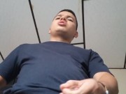 Imagine that I fuck you and finish with my cum on your face 13/16