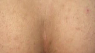 White dude takes big cock up his ass