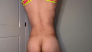 Pop (no sound mute) Amateur Dance gay Harness Garcon