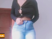 بغيت زبك احبيبة نخشيه بين فخادي و نزير عليه و نديه و نجيبو هايجة علييه كنمووت على زب 🔥👅 - Screenshot 15 of 16 - Turk Porno