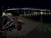 Real Risky Public Sex on the Park Amateur Milf Multiple Orgasm  Public Flashing 6/16