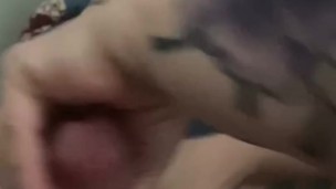 SHE TOOK THING INTO HER OWN HANDS AND JERKED OFF HIS BIG COCK