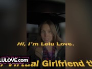 Babe rambling about behind the scenes personal details of her life on the road while she drives a big loud truck - Lelu Love 1/16