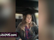 Babe rambling about behind the scenes personal details of her life on the road while she drives a big loud truck - Lelu Love 11/16