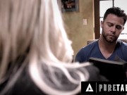 Big Tits Blonde Wants Client All To Herself 2/16