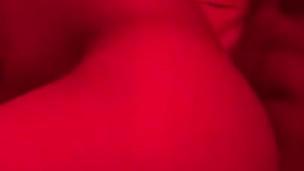 Stepsis bouncing on dick spooning sex