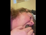 I found a true Amazon in the wild and she loves sucking dick 10/16