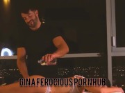 Oiled massage with happy end for sexiest latina with big natural tits and hairy pussy 3/16