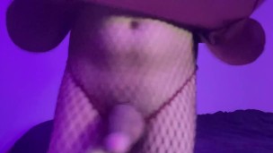 Big Dick Femboy in Cute Dress