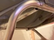 Pissy Emmy - Wetting My Pants Above His Face & Letting Him Wet His Boxers 1/16