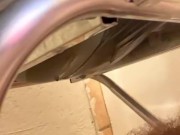 Pissy Emmy - Wetting My Pants Above His Face & Letting Him Wet His Boxers 8/16