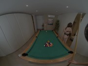 VRLatina - Huge Boob Spanish Hottie Pool Table Sex 1/16