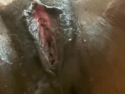 Big Crip Bussin My Fat Pussy & Asshole Open for Daddy! 13/16