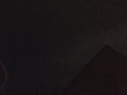 At night in the yard 12/16