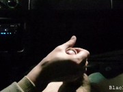 Stop the Car - I Want to Cum! / Public Car Handjob Next to the Road 15/16