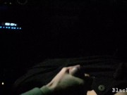 Stop the Car - I Want to Cum! / Public Car Handjob Next to the Road 3/16