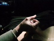 Stop the Car - I Want to Cum! / Public Car Handjob Next to the Road 9/16