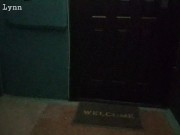 Smoking Girlfriend Sucks me off on Public Stairs - Black Lynn 1/16