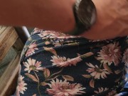 Lifting up a random shy girls dress in a public bar 11/16