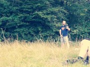 Public slut humiliated on leash HOT 10/16