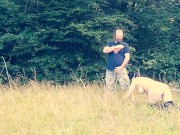 Public slut humiliated on leash HOT 6/16