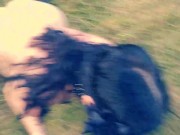 Public slut humiliated on leash HOT 7/16