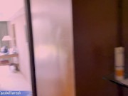 Argentinian beauty gives perfect sloppy blowjob on hotel room 3/16