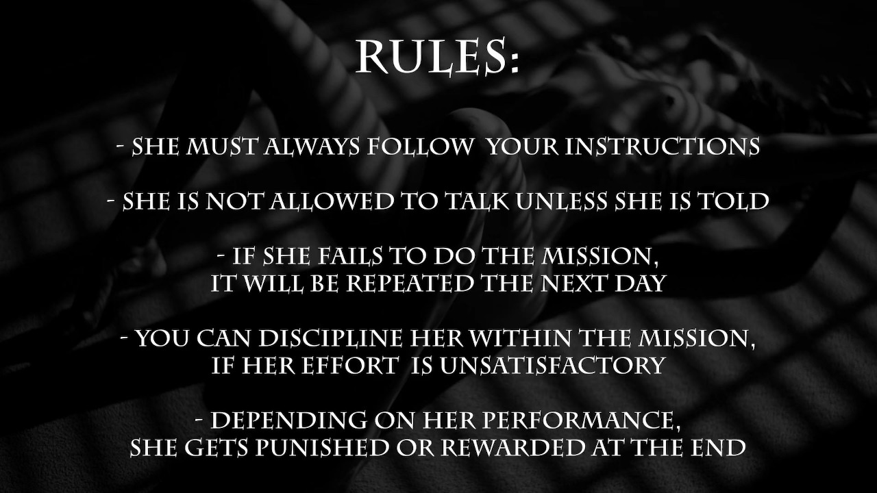 Female Slave Training Day 14/28 - on the edge of climax for 25 minutes BDSM