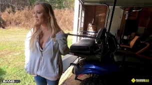 Roadside - Our Mechanic Got Lucky With A Busty Blonde Babe Bailey Brooke