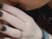 Bj cum shot to wife's mouth 1/16