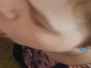 Bj cum shot to wife's mouth 11/16