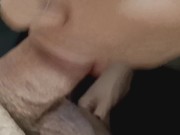 Bj cum shot to wife's mouth 5/16