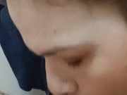 Bj cum shot to wife's mouth 6/16