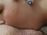 Bj cum shot to wife's mouth 9/16