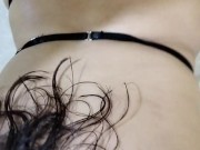 Hotwife Morena latina Aceitada Recibe follada del vecino - Oiled Latina brunette hotwife gets fucked 10/16