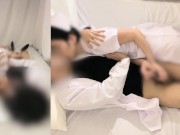 【新人看護師が医者と夜勤セックス】「まんこ使え！病院やめさせるぞ！」私は患者の眠る隣で、快楽を我慢できずに…声が… ＂ｲやイやぁイやぁあんっ♡ｧッイやあァあんっ♡ｱｯ♡ァｯ♡ｱｯ♡だぁあめぇええんっ♡ 4/16