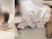 【新人看護師が医者と夜勤セックス】「まんこ使え！病院やめさせるぞ！」私は患者の眠る隣で、快楽を我慢できずに…声が… ＂ｲやイやぁイやぁあんっ♡ｧッイやあァあんっ♡ｱｯ♡ァｯ♡ｱｯ♡だぁあめぇええんっ♡ 6/16