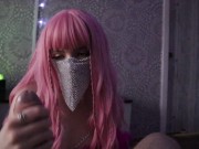 in pink lingerie fucks with a stranger 3/16