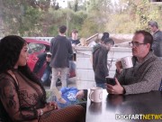 Ebony Babe Paris The Muse Gives Her Mouth To 10 Cocks 2/16