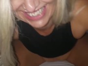 Lost recording.😃She has her face right where it belong! Now that’s how you do a rim job & suck bbc! 1/16