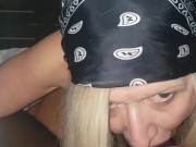 Lost recording.😃She has her face right where it belong! Now that’s how you do a rim job & suck bbc! 7/16