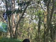 I go on a picnic and end up masturbating in a park. 8/16