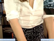 Teacher spilled water on shirt by accident and students can see her nipple 2/16