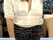 Teacher spilled water on shirt by accident and students can see her nipple 8/16