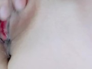 【クリオナニー】 シンプルだけど本気のオナニーしちゃいました♡恥ず。。。本気の汁が出てるよ♡ 10/16