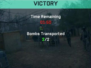 Flanking into the Enemy Spawn with 2 Bombs