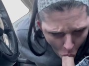 Giving road head for a hard cock 11/16